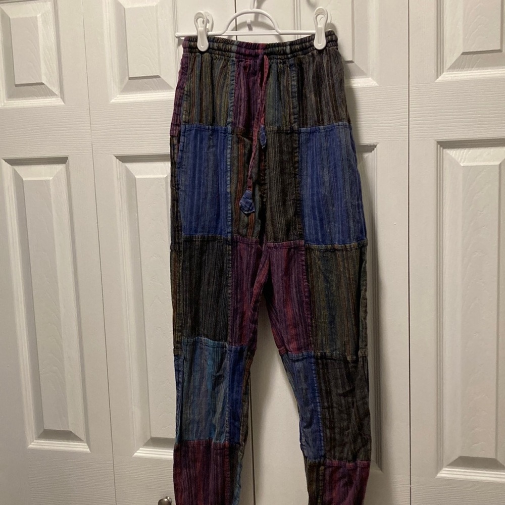 Patchwork Bohemian Joggers